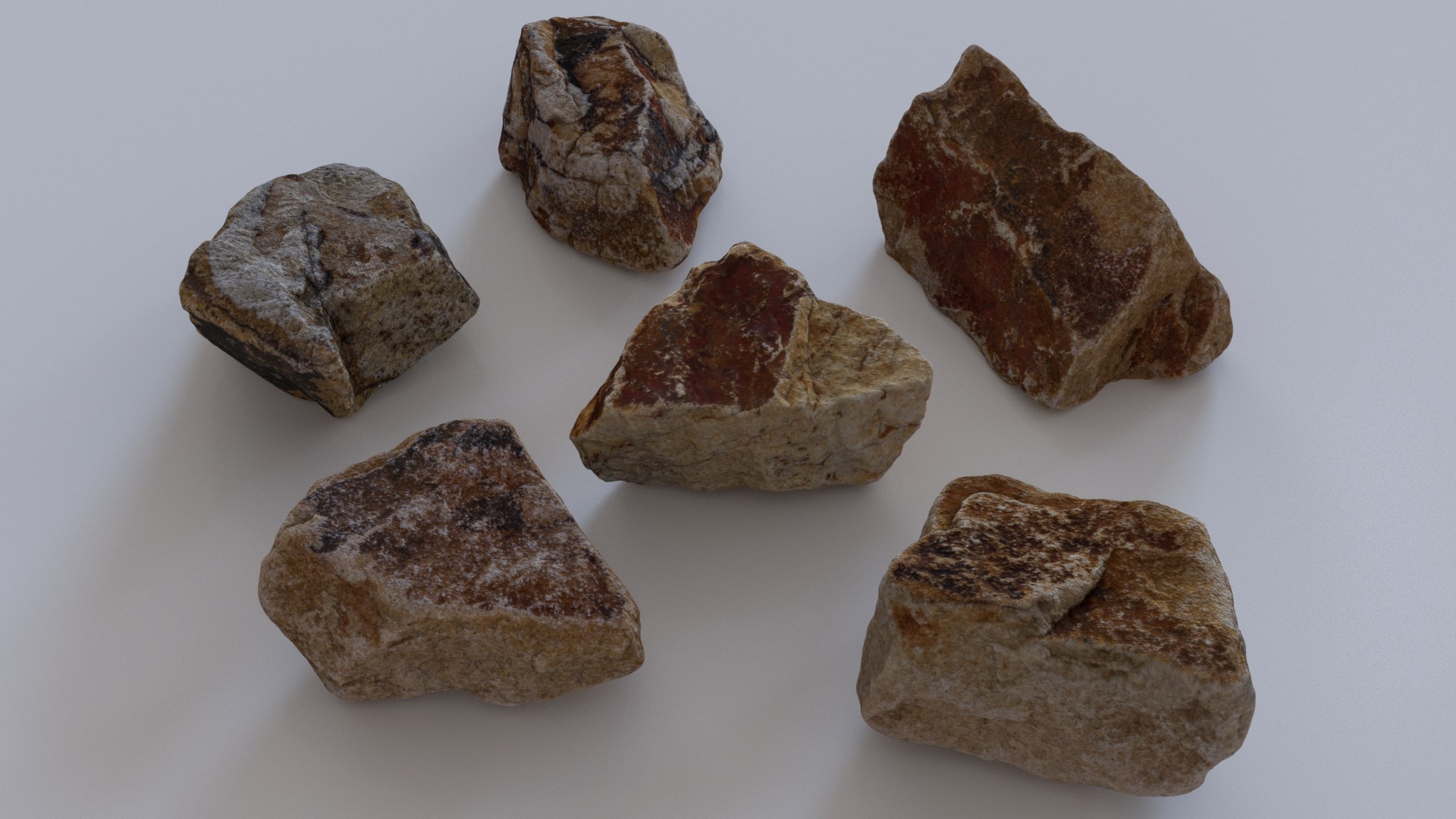 3D rocks scan beach model - TurboSquid 1698965