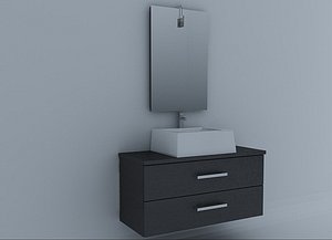 3d model furniture wenge 100 by-809