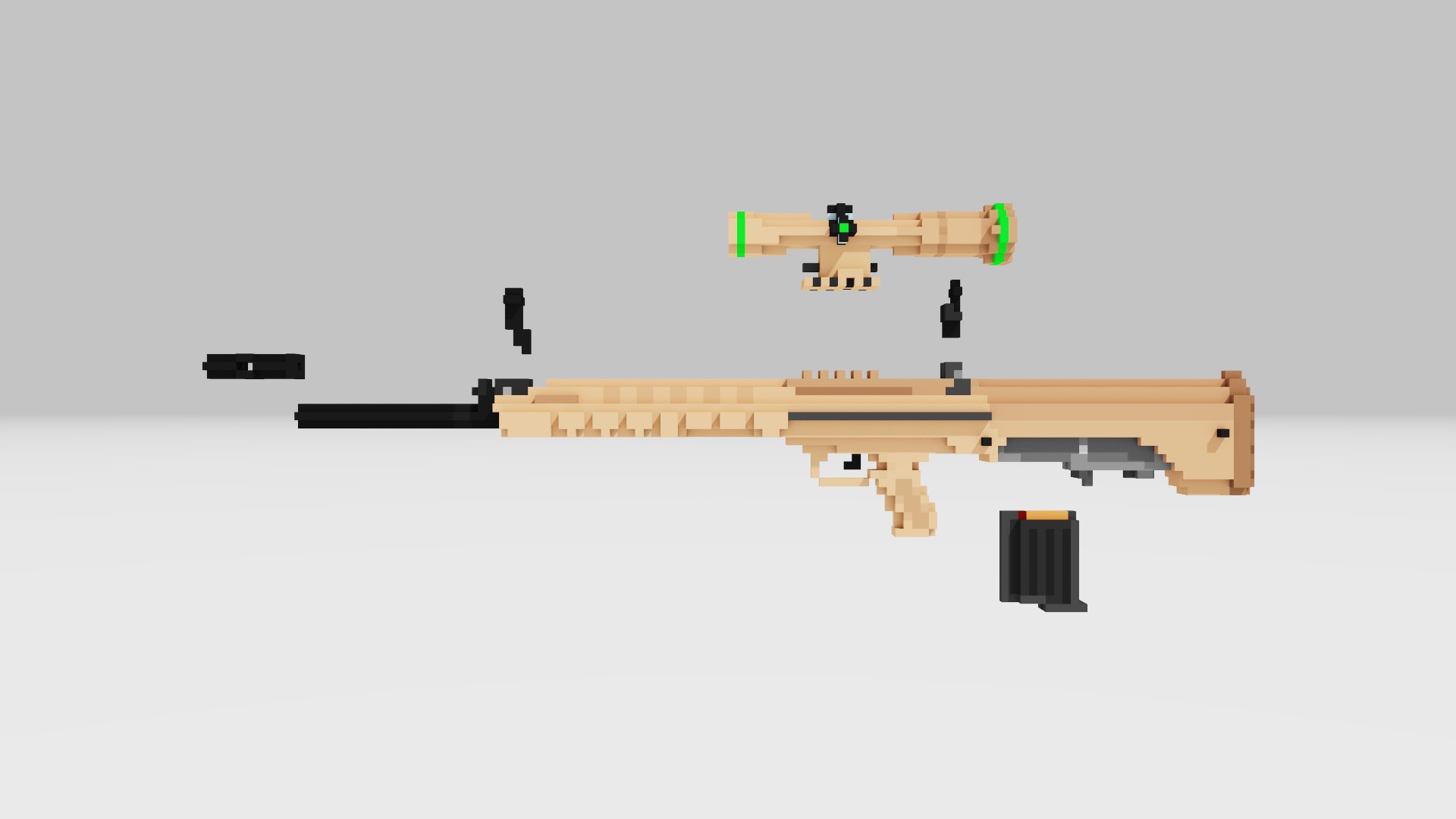 3D QBU 88 model - TurboSquid 2117077
