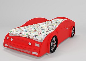 3D model children s bed -