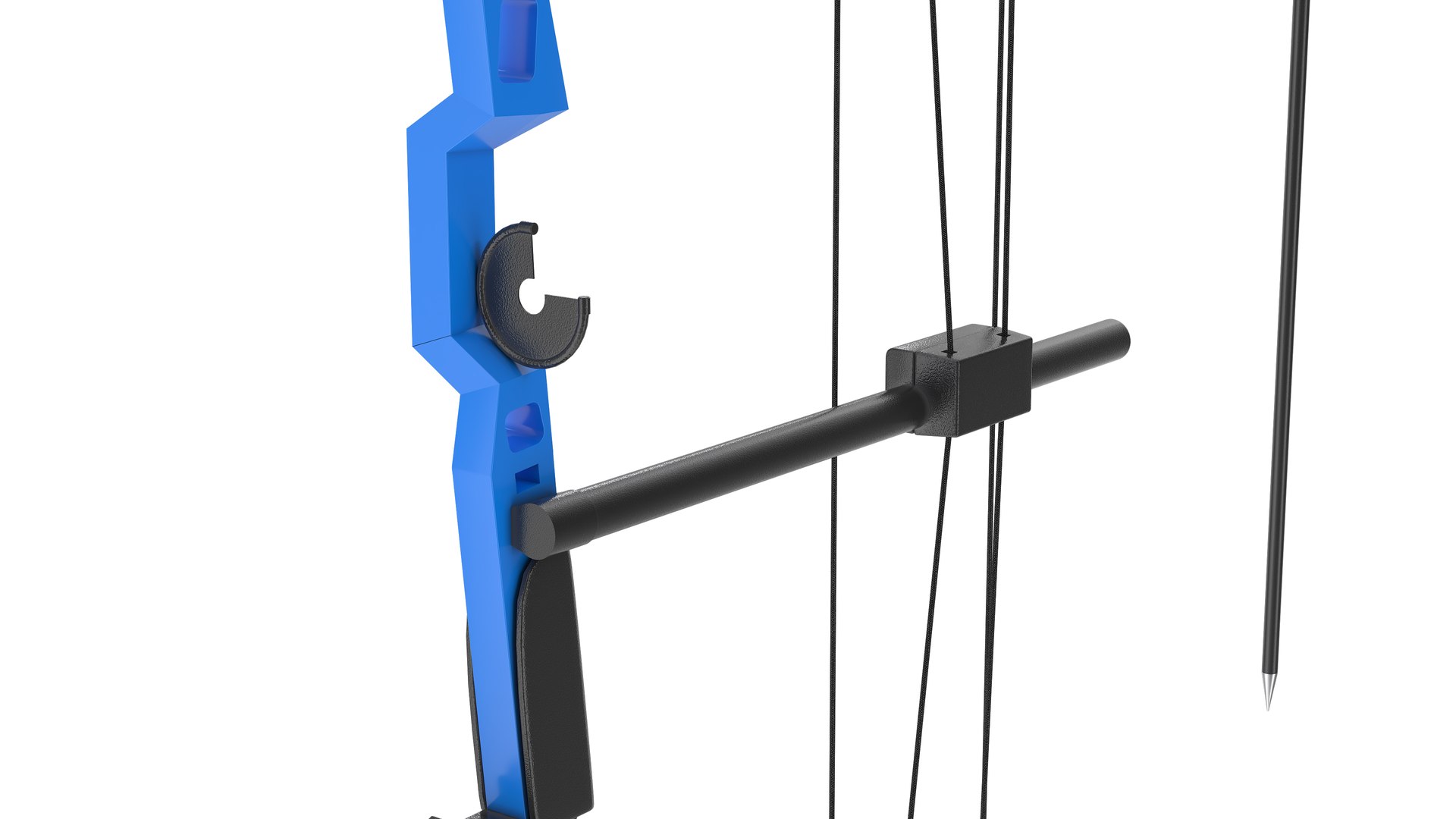 3D Model Compound Bow And Target - TurboSquid 2321295