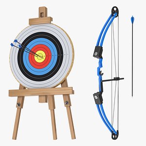 Compound Bow and Target