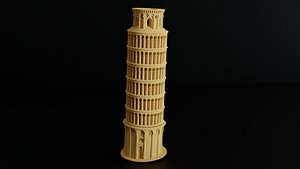 3D a pisa tower