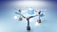 Premium Stylized Wind Turbine Set
