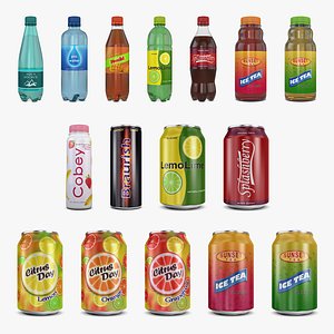 Drink Cans and Bottles Simple Collection volume 1 model