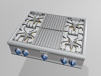 Deluxe Home Cooktop