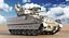 bradley m2a3 tank uvw 3D model