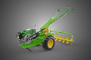 WALK BEHIND TRACTOR POWER TILLER HAND WALKING ROTARY ROTAVATOR