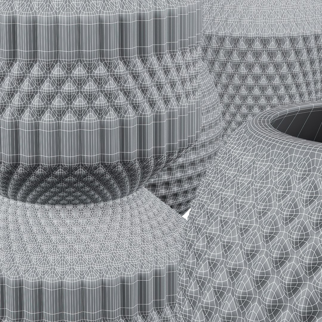 Set Vases 19 3D Model - TurboSquid 1545490