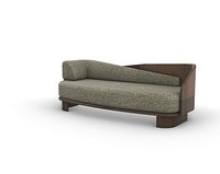 Modern Lounge Sofa with Wooden Frame