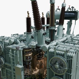 Power Distribution Transformer 3D