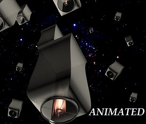 3D sky lantern model