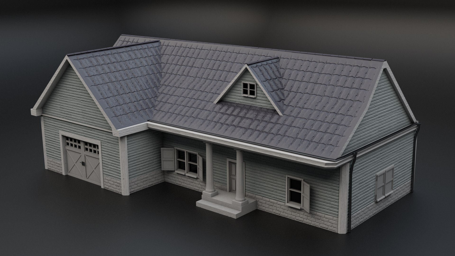 American Villas Pack - Unity HDRP 3D Model - TurboSquid 1873112