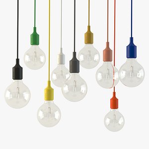 3d model muuto e27 light