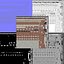 6つの産業用建物コレクションPBR
