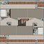 6つの産業用建物コレクションPBR