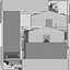 6つの産業用建物コレクションPBR