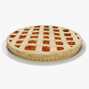 3D Jam Tart model