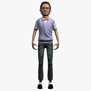 man human guy 3d model