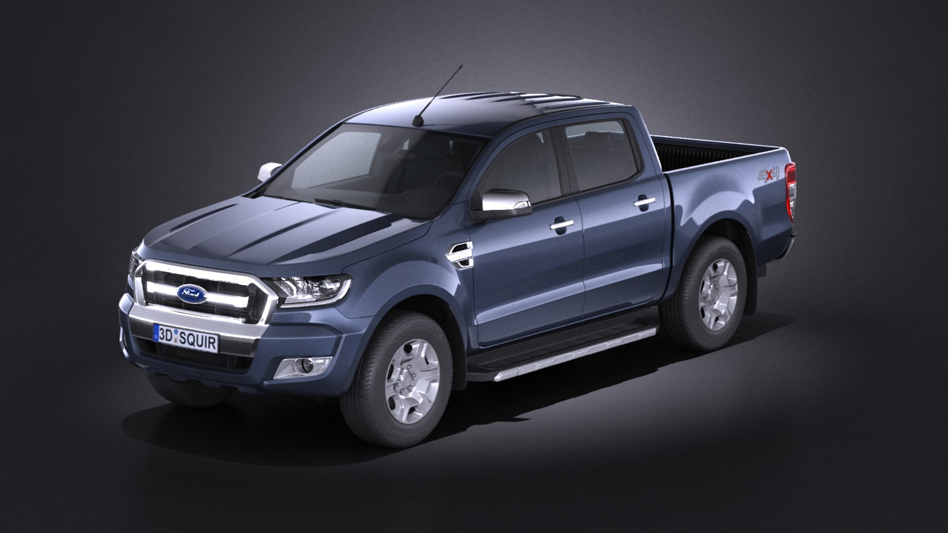 3d Model Ranger 2017