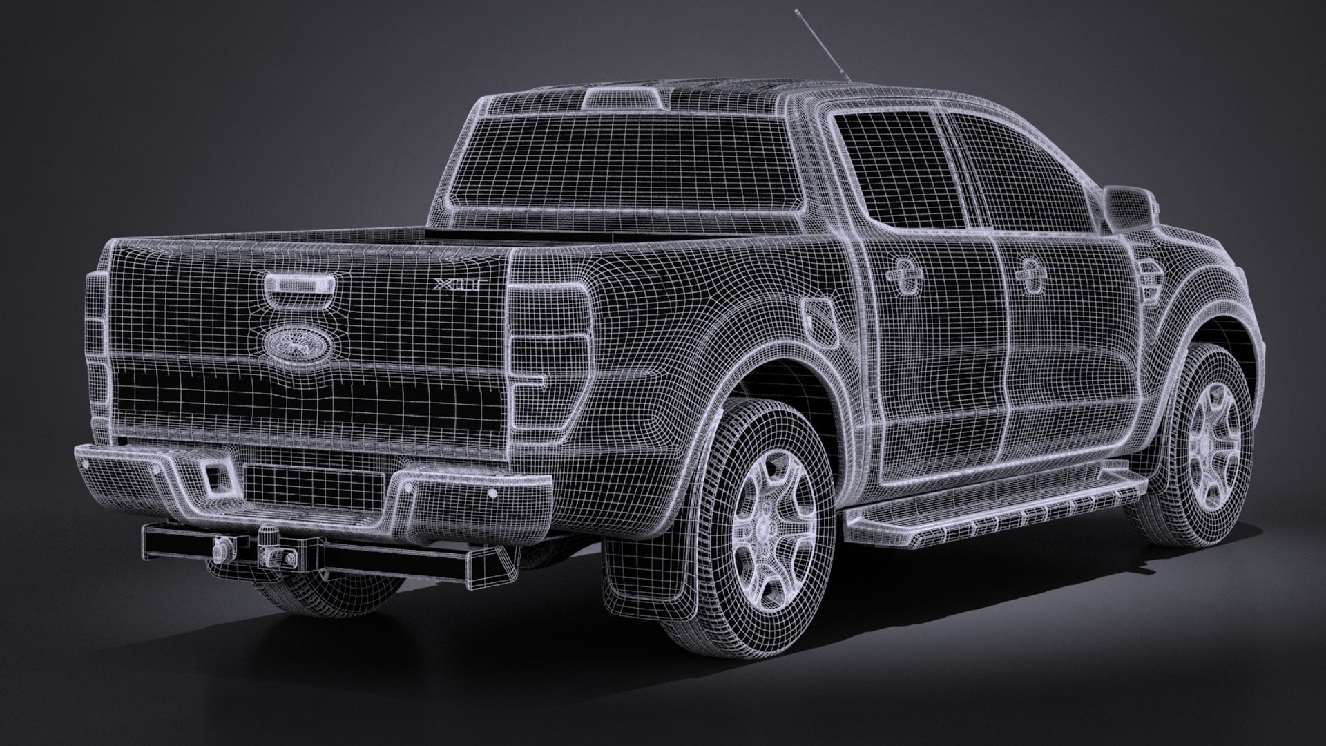 3d Model Ranger 2017