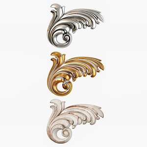 3D Classic carved 133