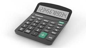 Calculator 3D model