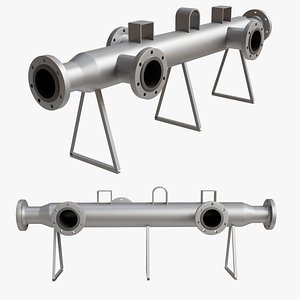 3D Fluid Distribution Manifold model