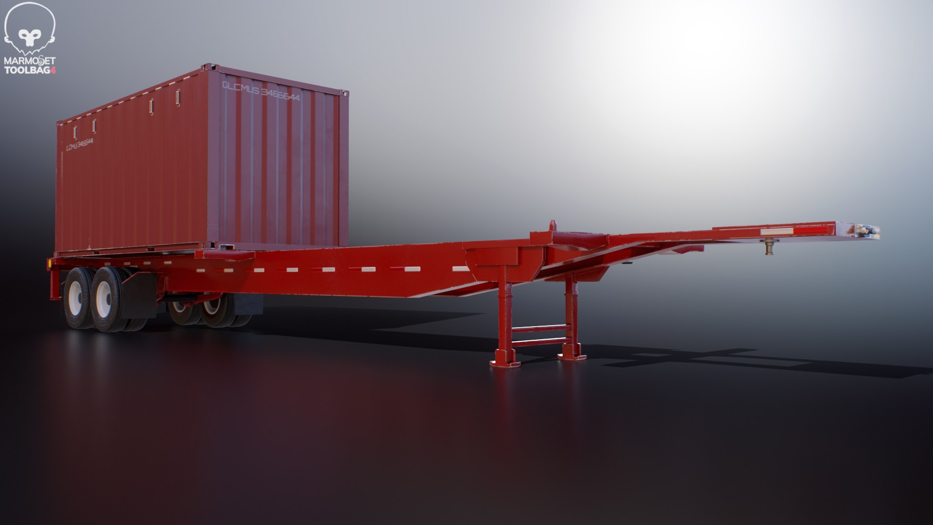 3D model Semi Trailer with ISO 20-ft Container 4K PBR https://p.turbosquid.com/ts-thumb/RZ/fucT8n/EZ/yttailer20_toolbag_002/png/1780504849/1920x1080/fit_q87/a7e87b29e0627b625be2ea4ce6fe10febeaa799e/yttailer20_toolbag_002.jpg