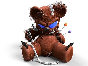 voodoo bear 3D model
