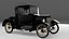 1924 Ford Modelo T con interior
