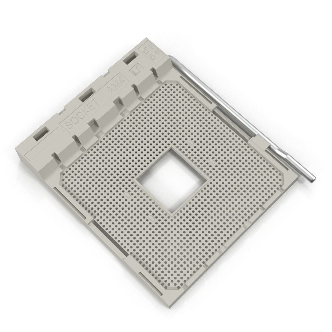 Socket Am4 Model - TurboSquid 1211719
