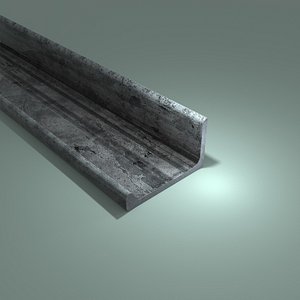 Angle Steel Beam CLR Low-poly Model model
