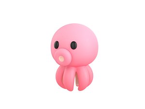 Character308 Octopus 3D