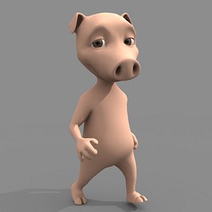cartoon pig