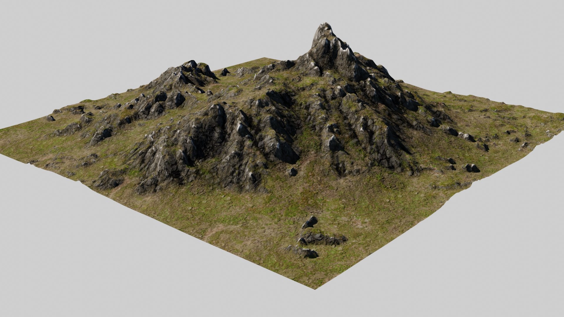 3D Model Mountain Ex04 - TurboSquid 2079528