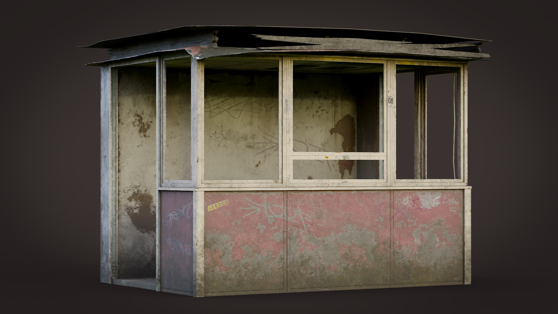3D Kiosk Destroyed GameReady LODs https://p.turbosquid.com/ts-thumb/Ra/AuFcxJ/37/render2/png/1632056573/1920x1080/fit_q87/96e9301586f2fe1b8e3e233403f58133d30f16bf/render2.jpg