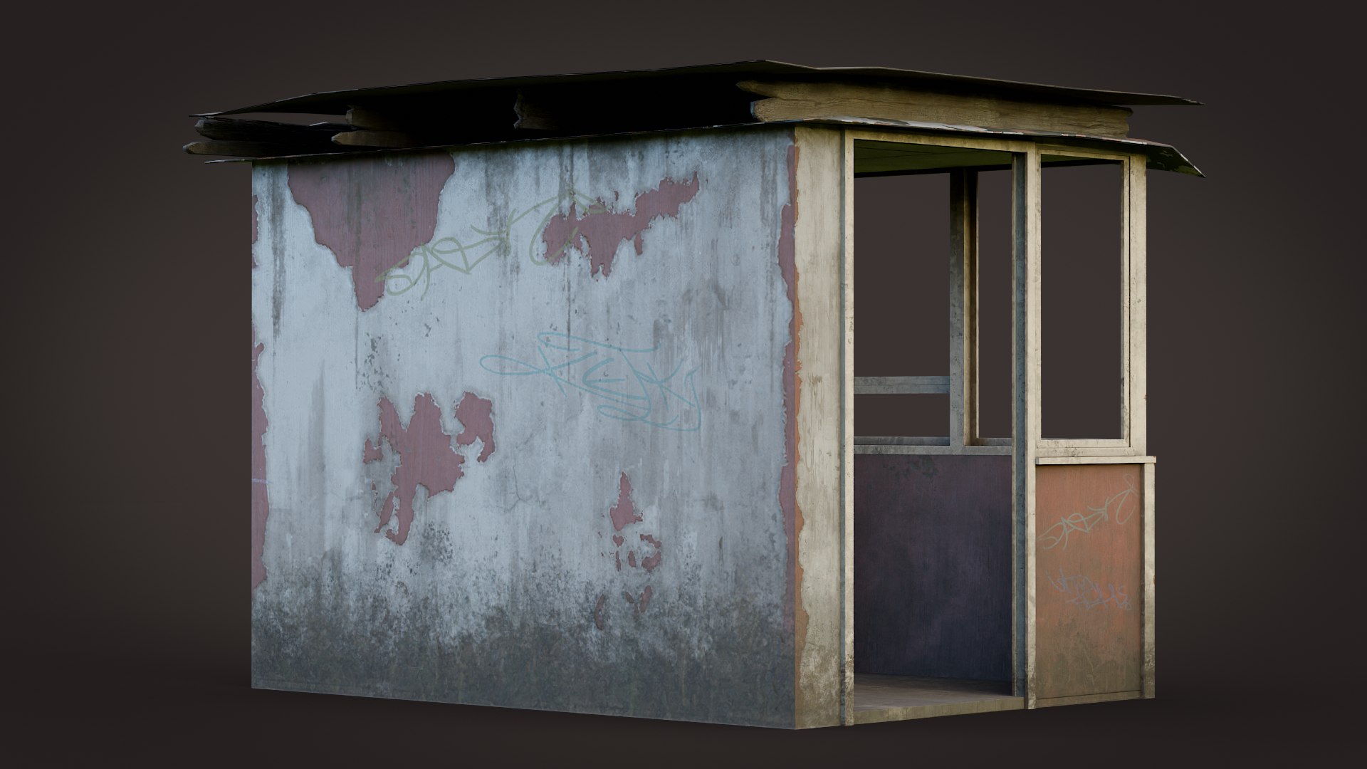 3D Kiosk Destroyed GameReady LODs https://p.turbosquid.com/ts-thumb/Ra/AuFcxJ/lu/render3/png/1632056577/1920x1080/fit_q87/fafa6d51c41e6f0bb69973c0ca16457ebed021b7/render3.jpg