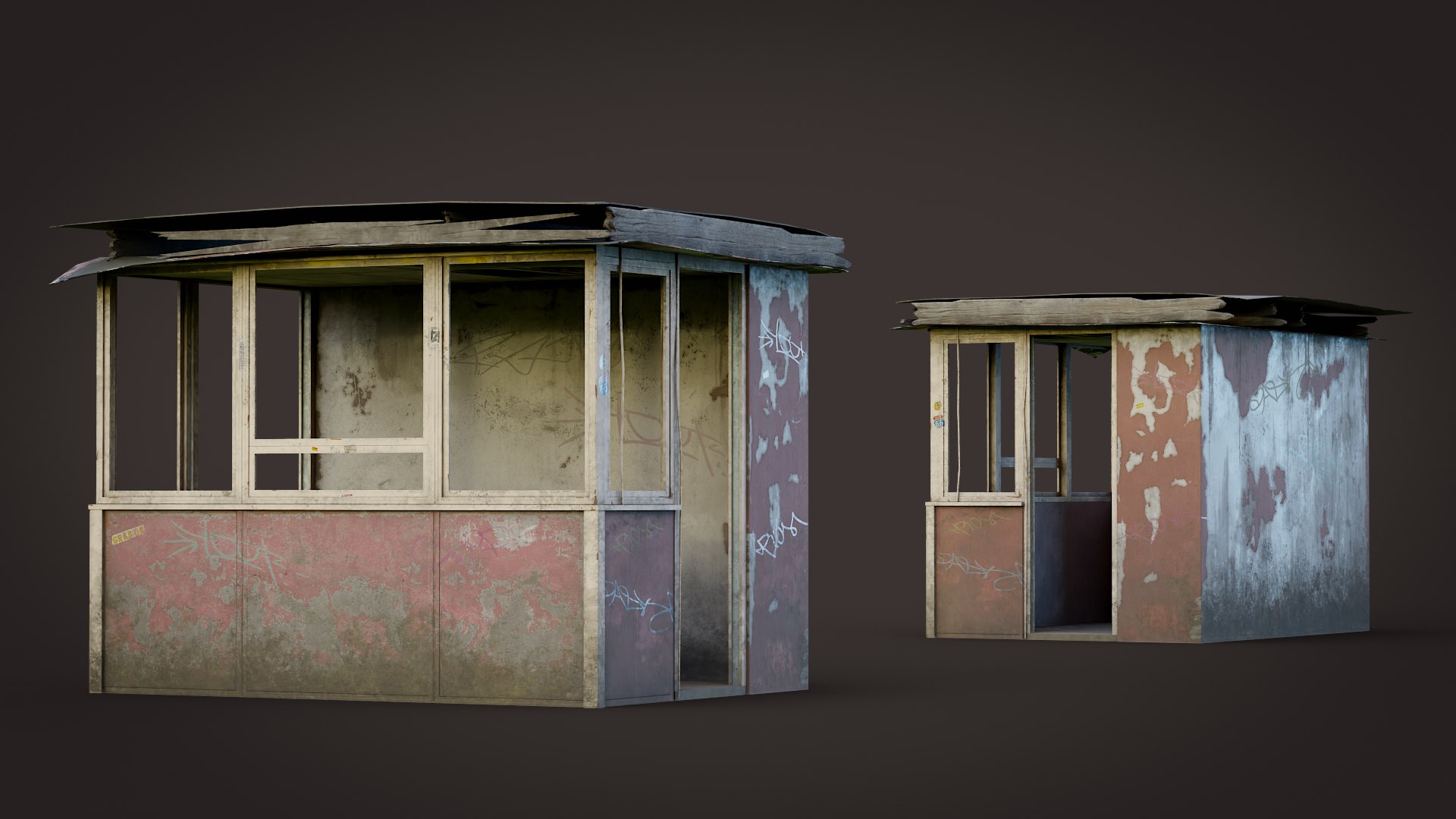 3D Kiosk Destroyed GameReady LODs https://p.turbosquid.com/ts-thumb/Ra/AuFcxJ/nI/render7/png/1632056577/1920x1080/fit_q87/cc13e644001bf992c4da1ff2598e199e8ad72ee1/render7.jpg
