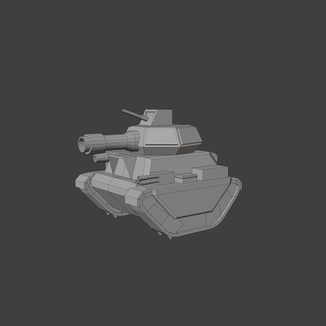 Tank Stylized 3D Model - TurboSquid 1674014