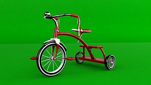 Kids Tricycle 3D model