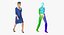 Collezione Pilot e Hostess Stewardess Rigged