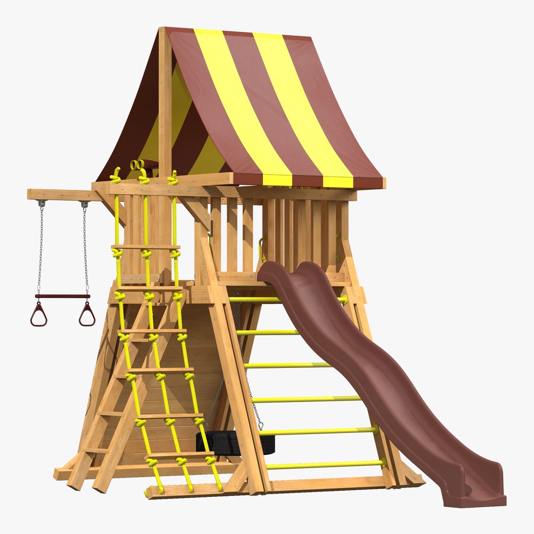 Jungle Gym 2 3D model preview