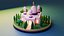 icône de ramadan 3d simple