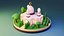 icône de ramadan 3d simple
