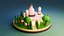 icône de ramadan 3d simple