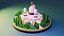 icône de ramadan 3d simple