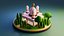 icône de ramadan 3d simple