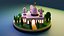 icône de ramadan 3d simple