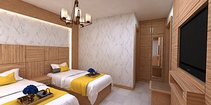 design hotel 3D model